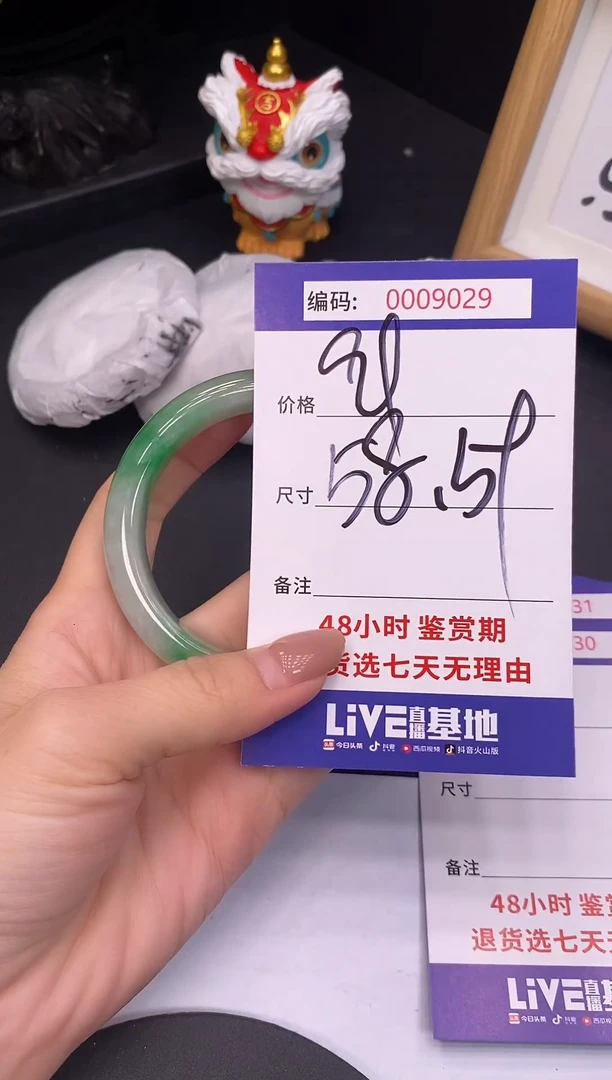 未镶嵌手镯翡翠0009029