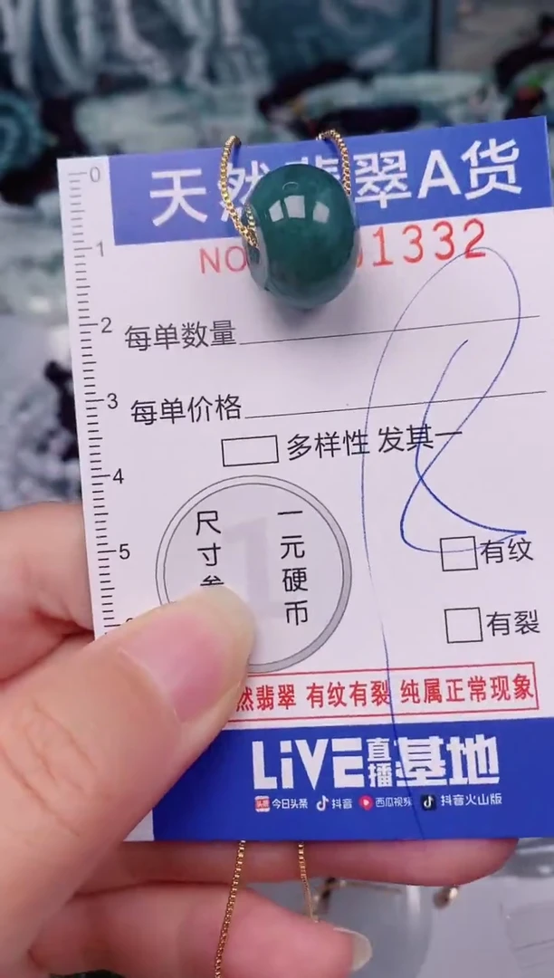 颈饰未镶嵌翡翠00001332