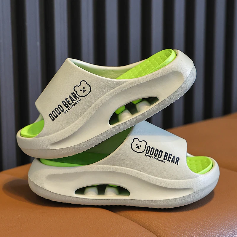 EVA儿童拖鞋亲子款室内防滑速干踩屎感男童宝宝小孩子厚底凉拖鞋