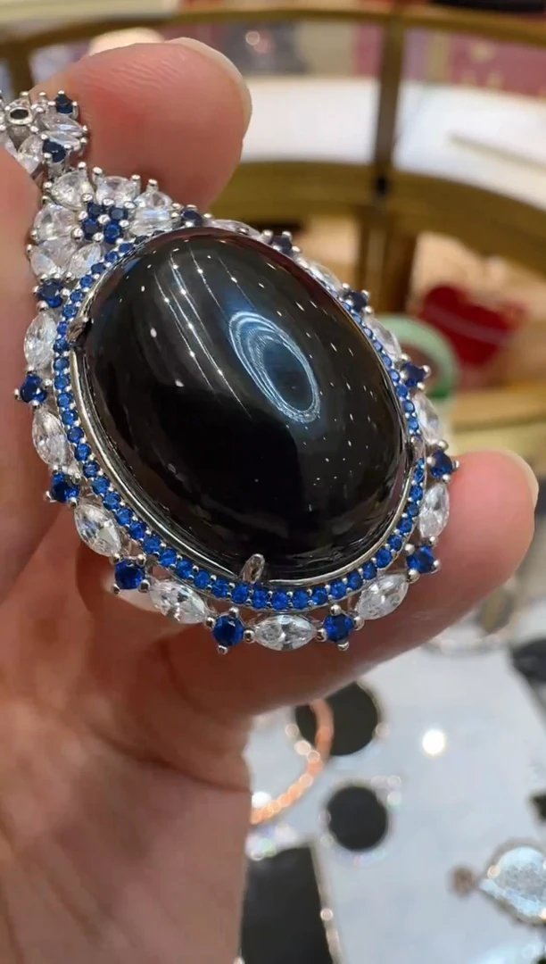 吊坠(不含链)银S925镶嵌翡翠多样性团购发一件