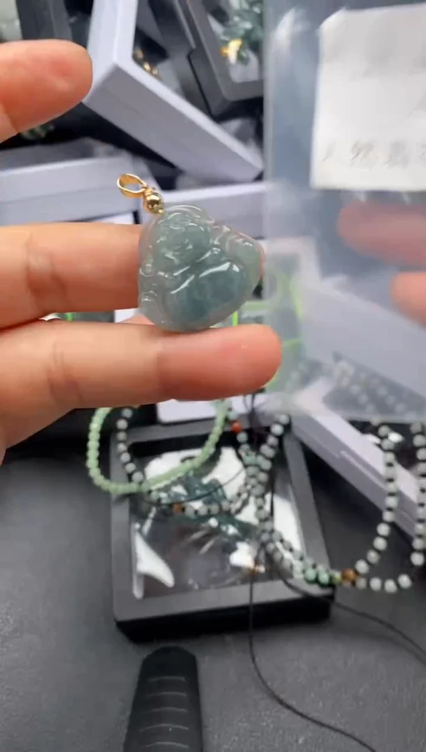 翡翠未镶嵌吊坠(不含链)4197