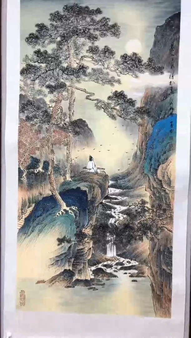 国画山海美术馆展览精品