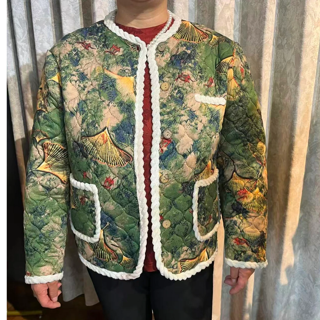 断码一件，女，130-160斤加厚棉袄