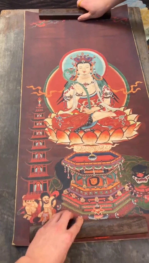 卷轴画大朱画院老刘专属AA11