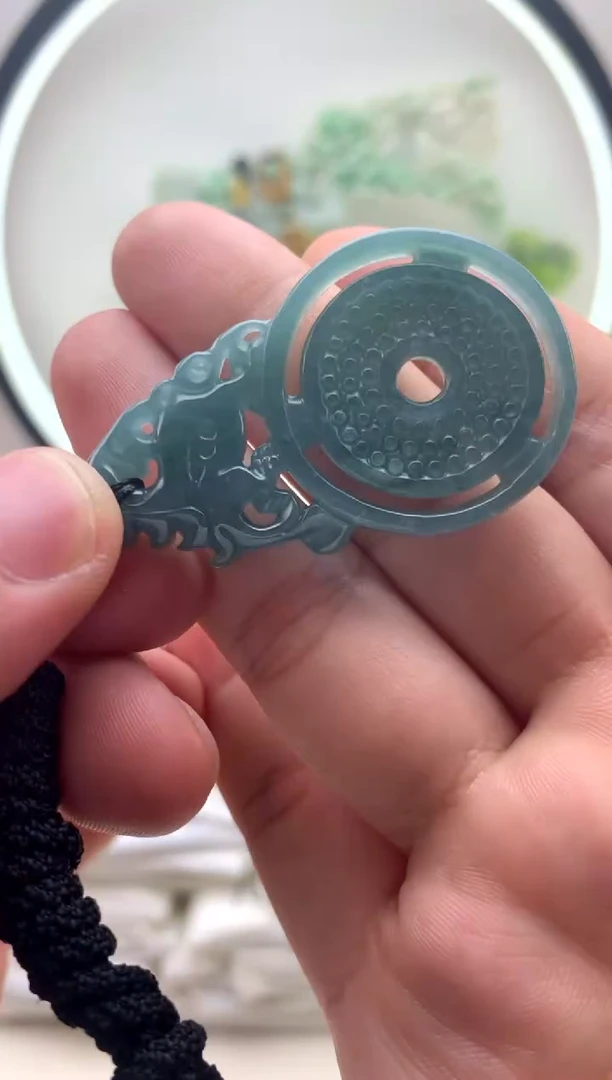 颈饰未镶嵌翡翠仿古扣