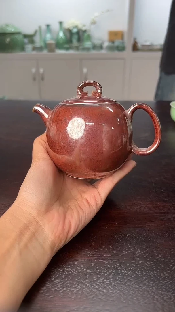 龙泉云间青瓷小米茶器