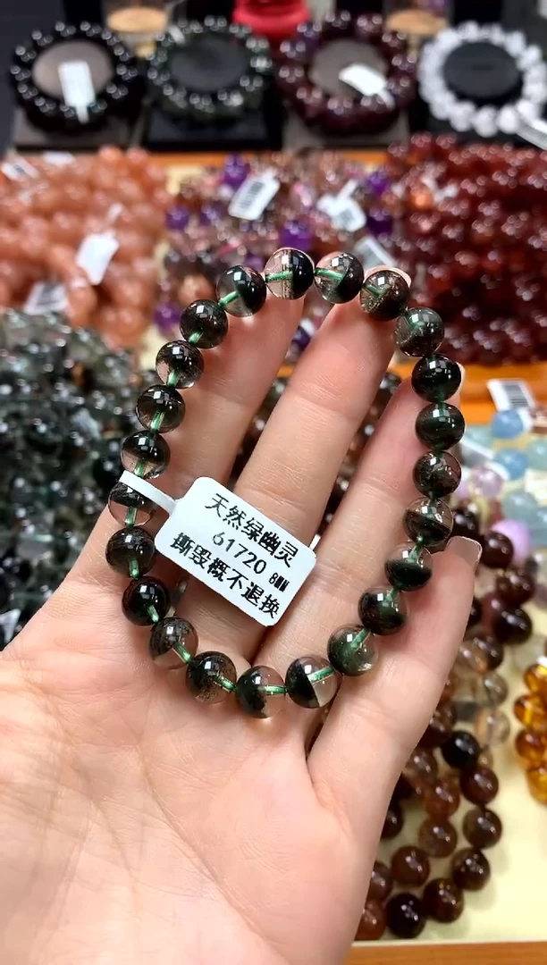 未镶嵌手串水晶8*