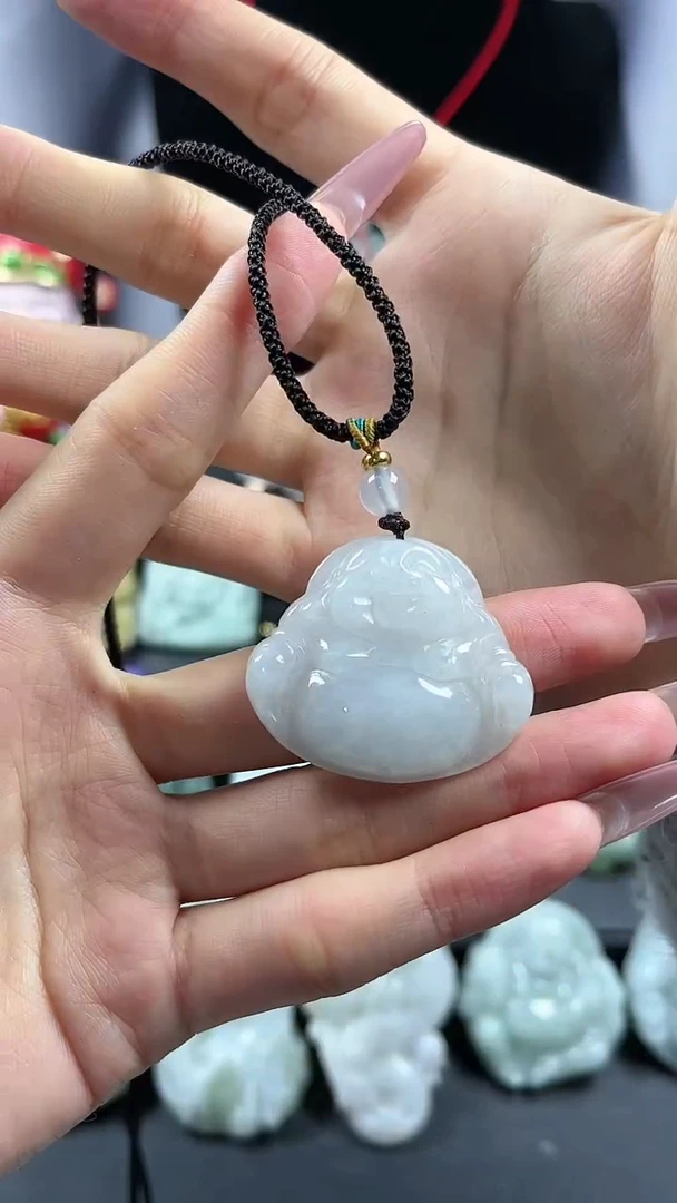 【闪购商品】翡翠颈饰未镶嵌大肚佛
