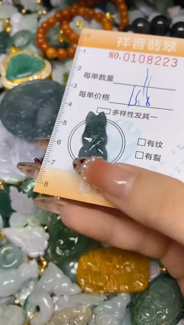 【闪购商品】翡翠颈饰未镶嵌闪购0108223