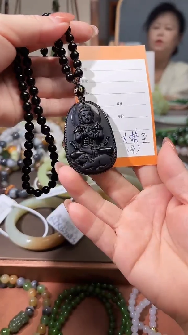 未镶嵌黑曜岩颈饰1