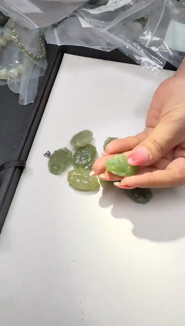 颈饰未镶嵌和田玉27