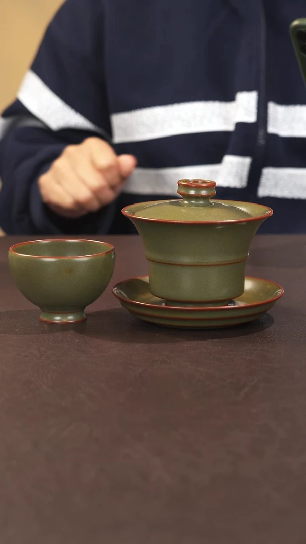 宣宝汝瓷原矿原釉手工作品