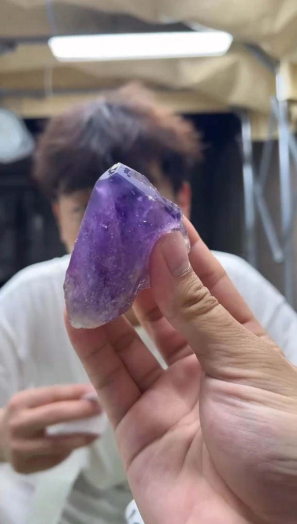 未镶嵌水晶大型摆件（非配饰）紫水晶129