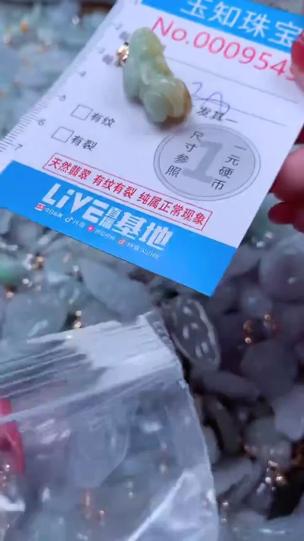 吊坠(不含链)未镶嵌翡翠9549