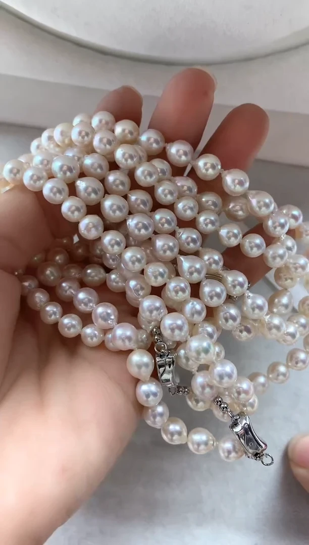 颈饰未镶嵌海水珍珠多样性发其一