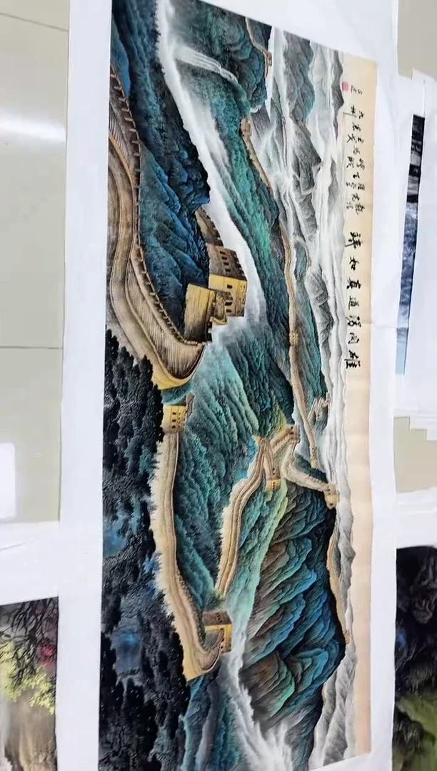 国画九霄甄选国画作品zhb011
