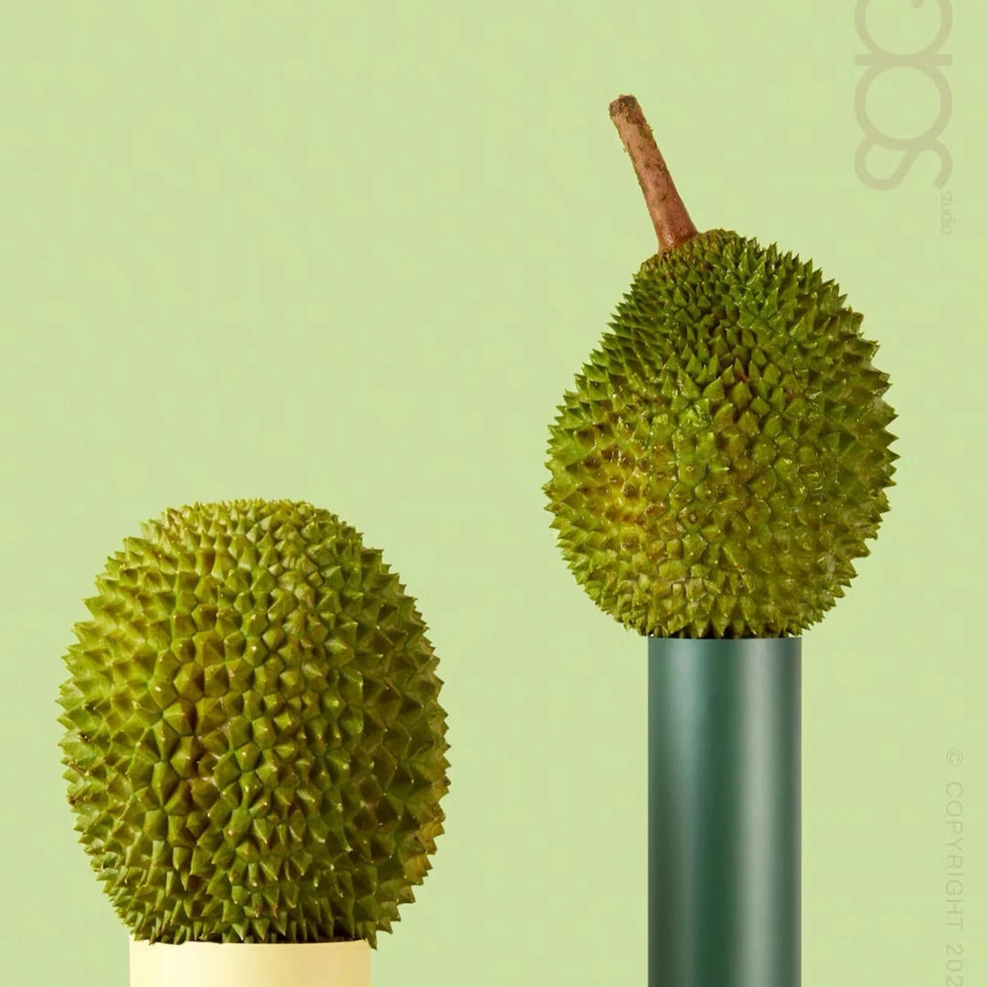 新鲜榴莲【一物一拍，公斤称现称现拍】整果小猫山甲伦榴莲。核小甲仑泰国