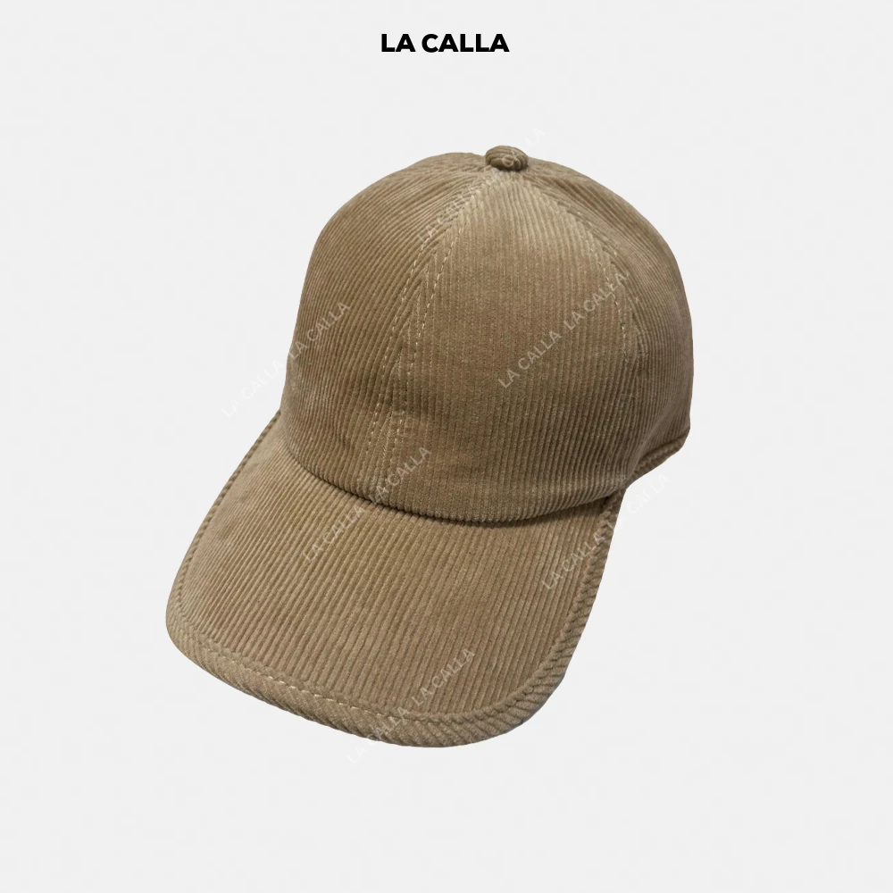 LA CALLA100棉灯芯绒老钱棒球帽WDSP112