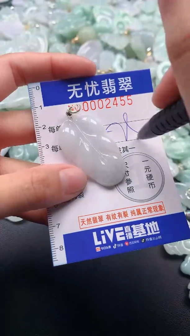 颈饰未镶嵌翡翠2455