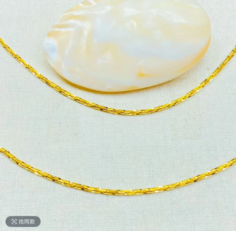 【香港正品】精品2M50cm节节扣项链 1377