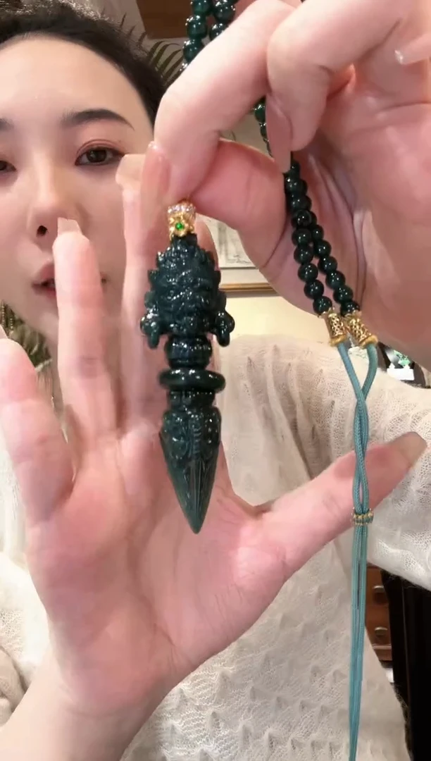 【闪购商品】翡翠颈饰未镶嵌国风