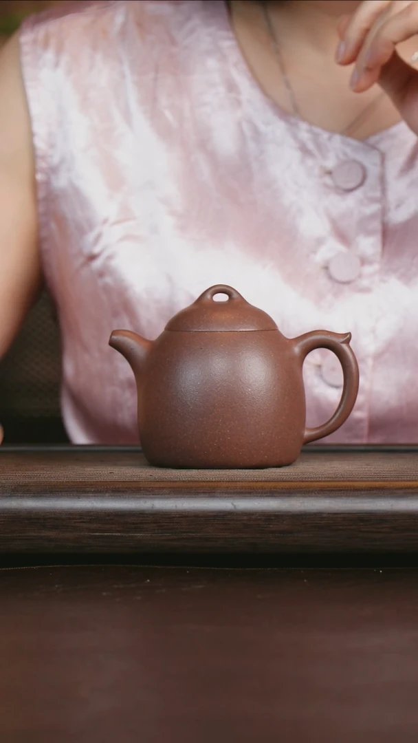 茶壶紫砂艺品紫砂 精选底槽清 秦权 200cc