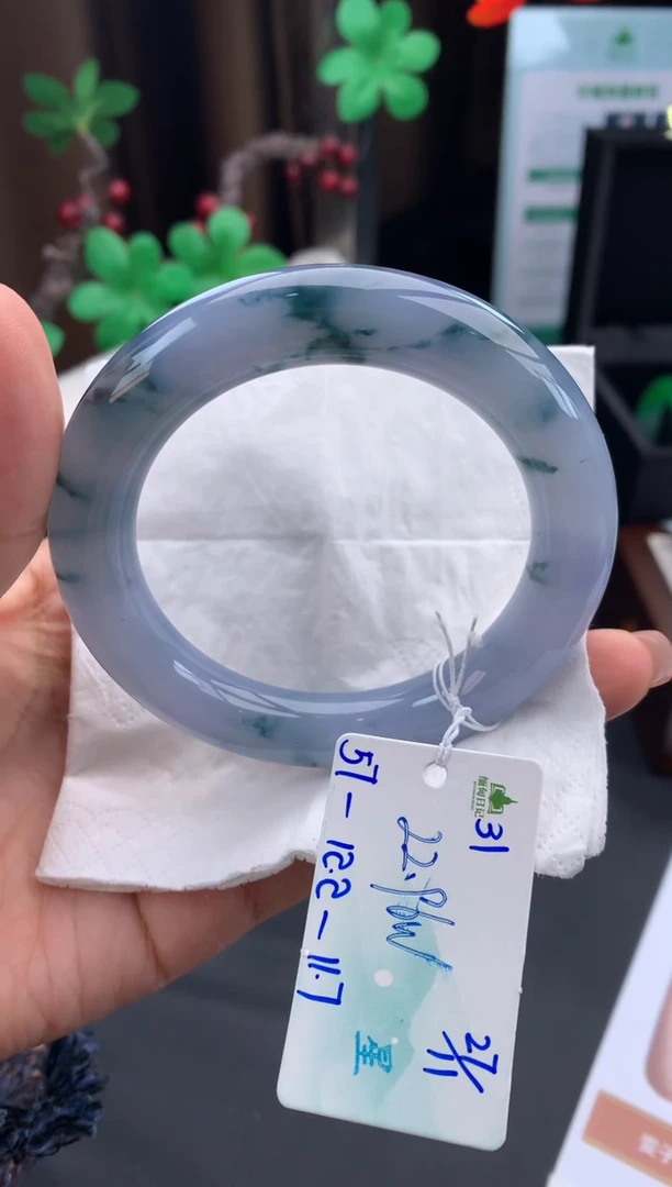 未镶嵌手镯翡翠翡翠自带#送人#，假一赔三