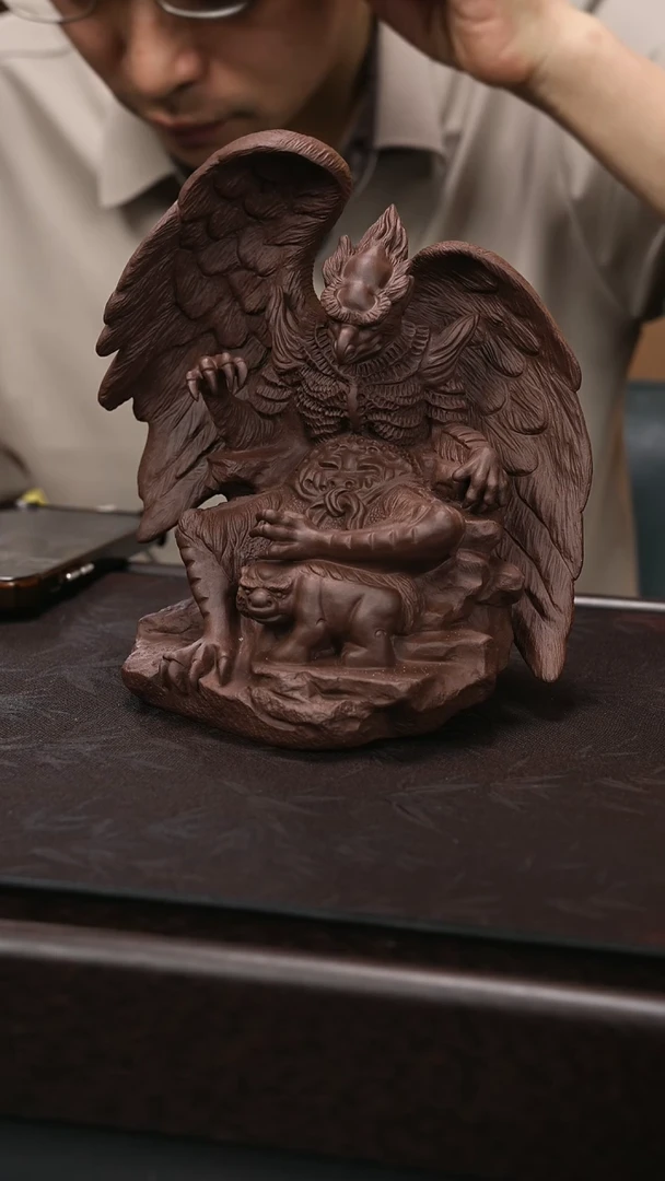 紫砂茶宠紫砂大鹏鸟
