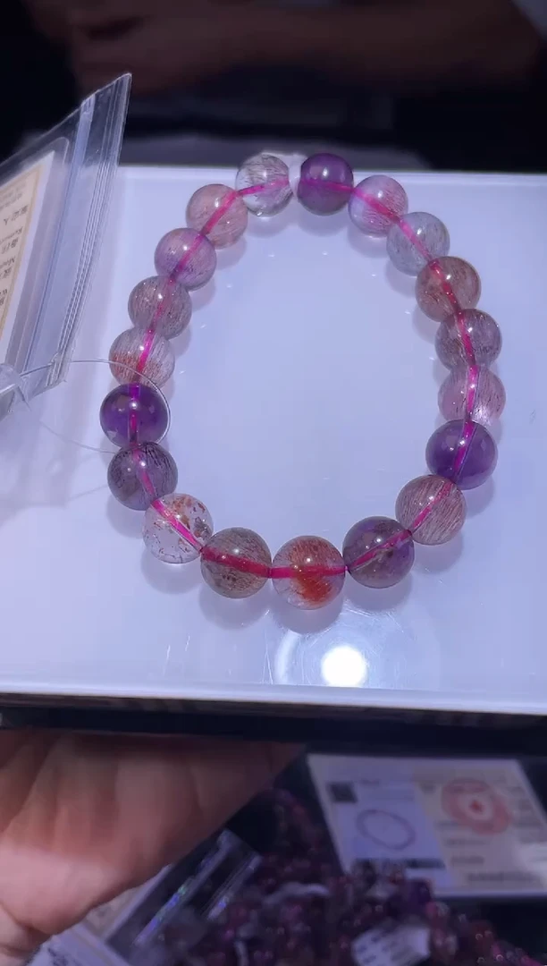 未镶嵌手链水晶闷**?超七单圈手链A10