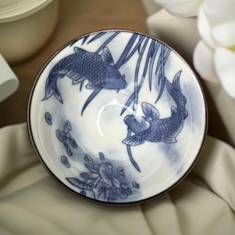 高端双鱼斗笠主人杯