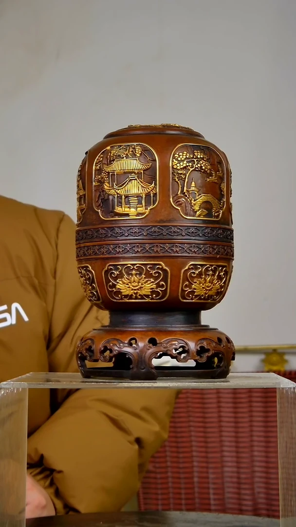 手工艺品琉璃用****4精品香炉结缘