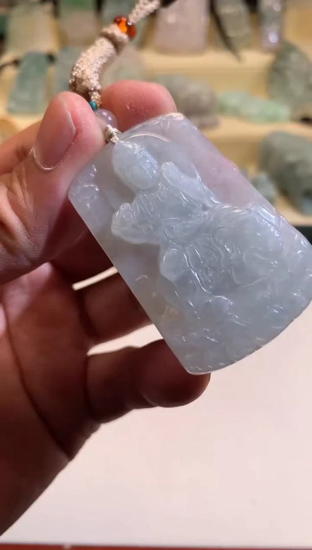 翡翠未镶嵌颈饰6/10/457