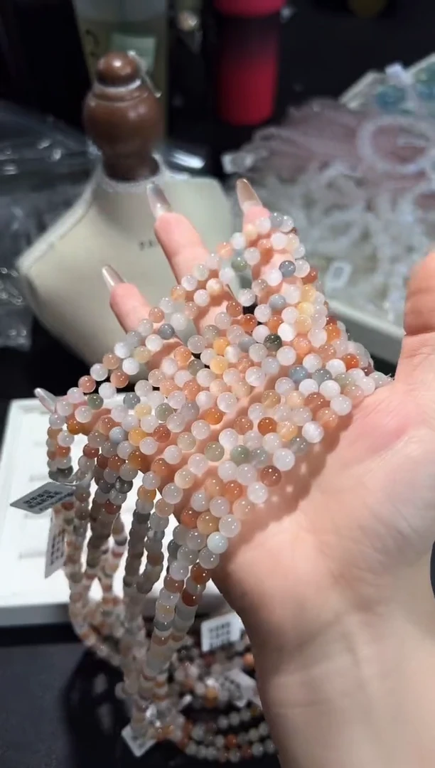 未镶嵌手串水晶30t多样性发其一【1条】默认微瑕6mm