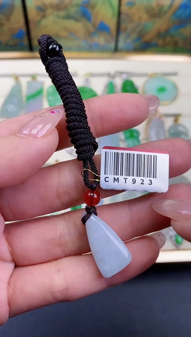 未镶嵌挂件翡翠@@CMT923