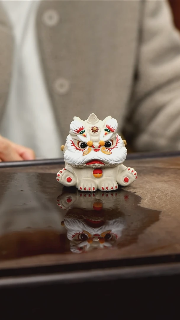 紫砂茶宠紫砂狮子