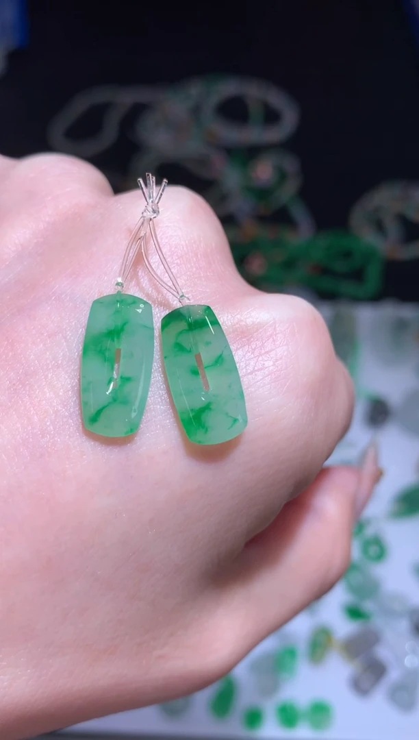 未镶嵌定制翡翠方糖