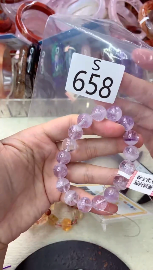 未镶嵌手镯水晶花*S658