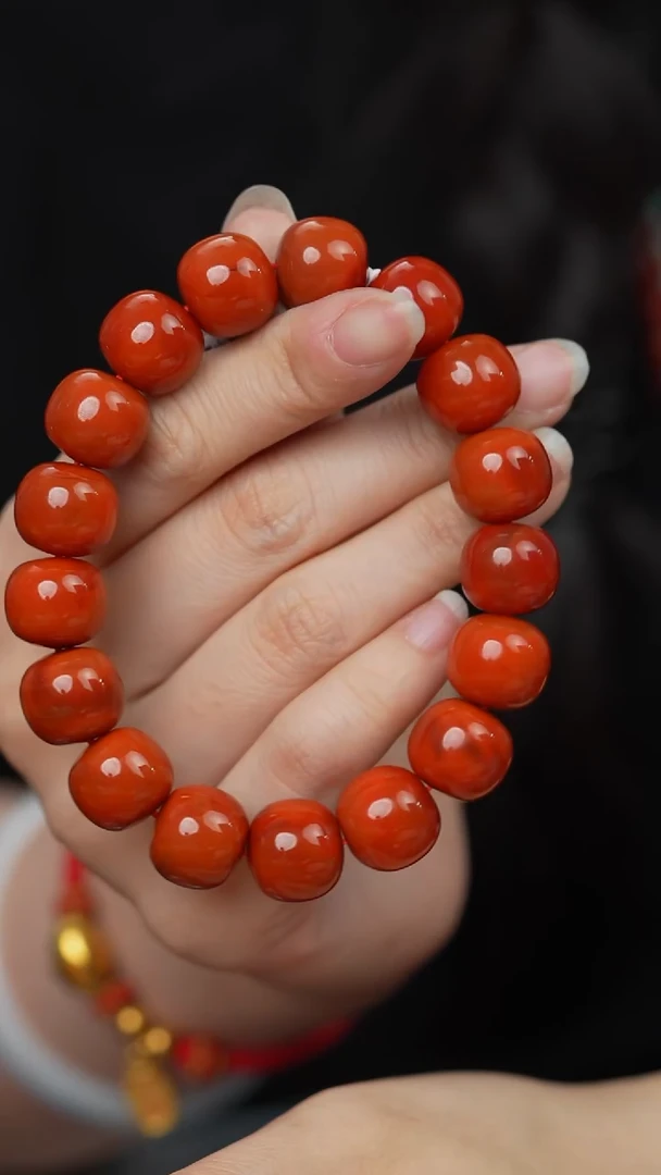 未镶嵌S79（多样性发一件）南红玛瑙单圈