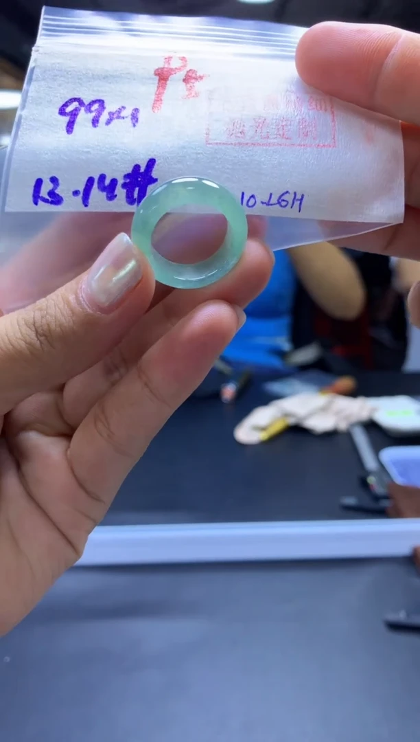 未镶嵌定制翡翠戒圈#99元-毛货需精细抛光