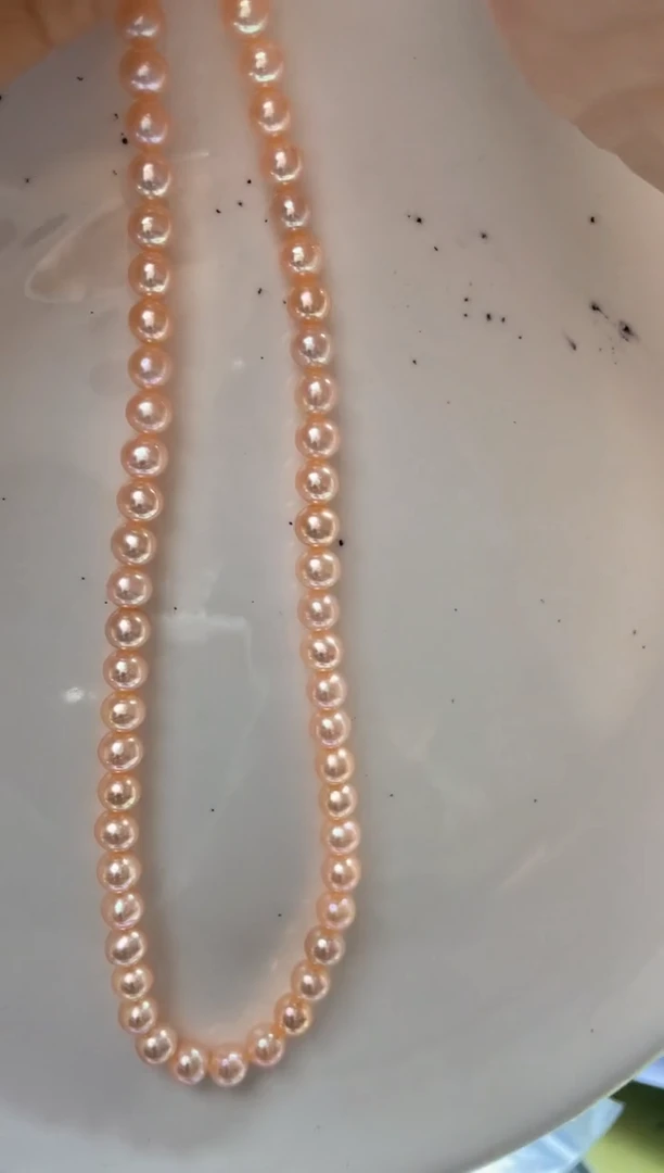 项链未镶嵌淡水珍珠350   5-6mm西施全珠项链（多样性发一）