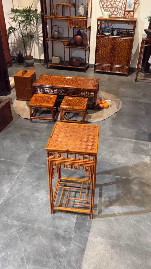 竹用****9湘妃竹花几福建妃