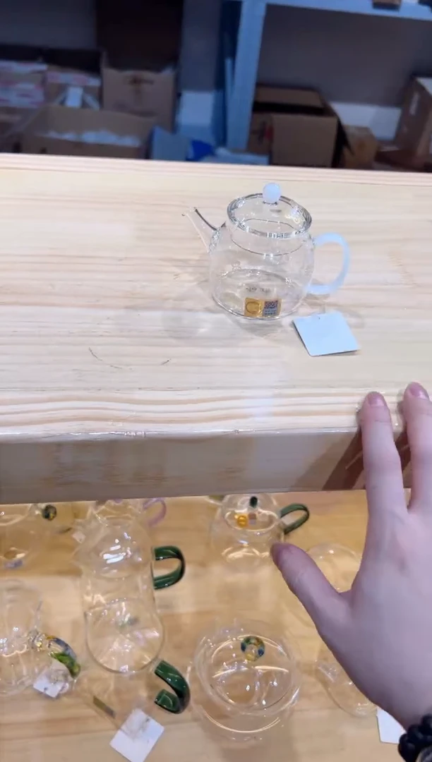 禾器-皮球花言卿壶-白玉色+白玉清禾杯1个