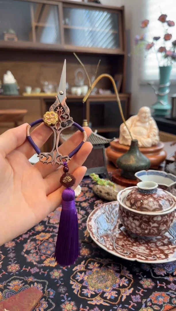 “紫气东来 ”紫色小茶剪1111111111