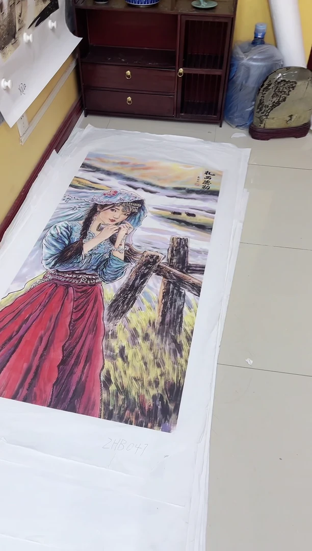 国画九霄甄选国画作品zhb047