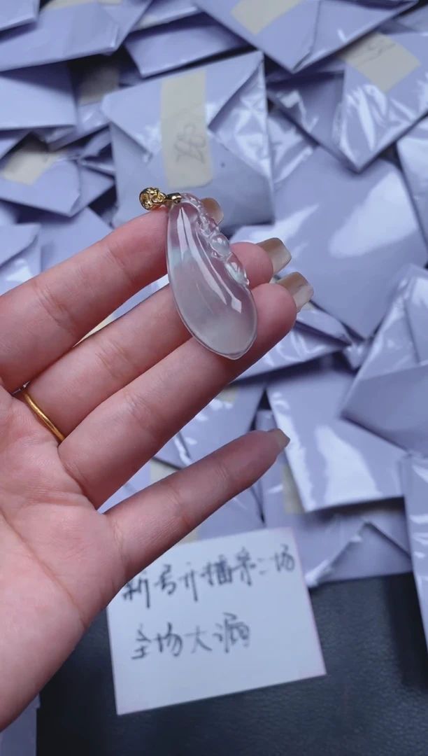 翡翠未镶嵌颈饰所见即所得（一物一拍）18