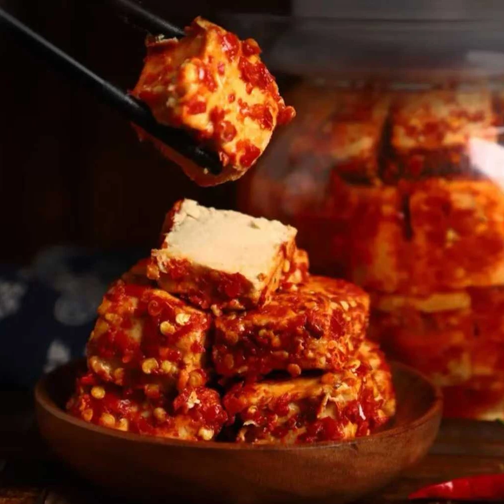 【村干林子】特色农家手工即食香辣美味下饭开胃豆腐乳