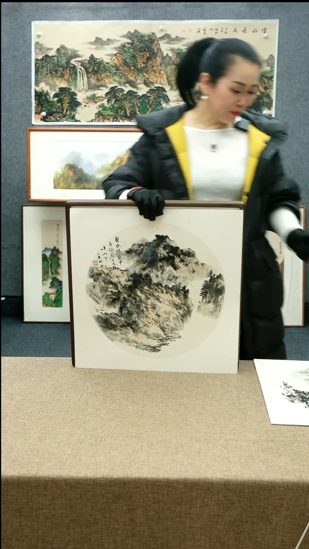 【闪购商品】国画52*52徐正道老师山水