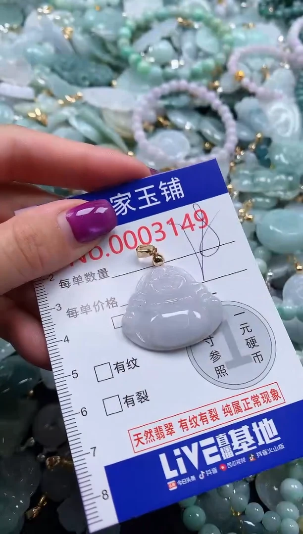 颈饰未镶嵌翡翠3149