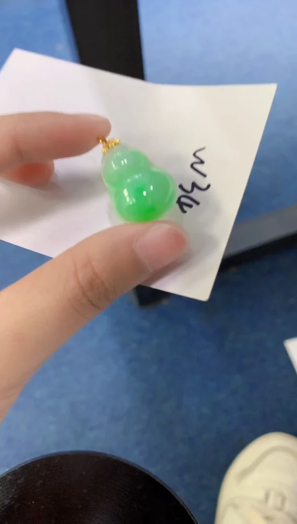 【闪购商品】翡翠颈饰18K金镶嵌000000000