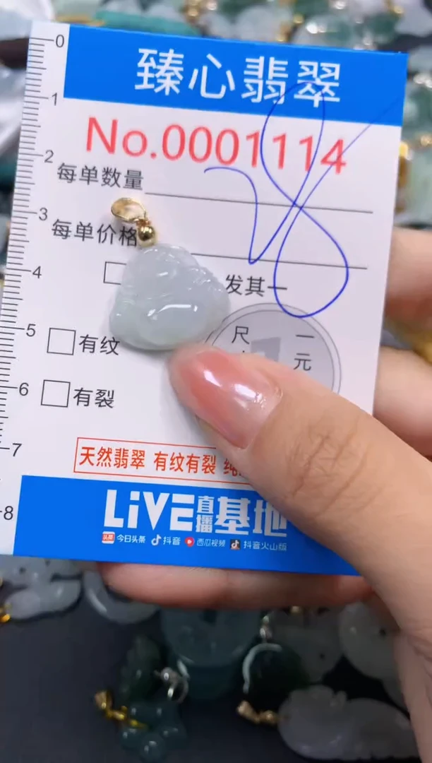 颈饰未镶嵌翡翠1114